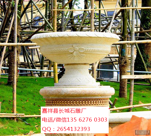 點擊查看詳細信息<br>標題：【石雕牌坊加工】花盆 閱讀次數(shù)：0