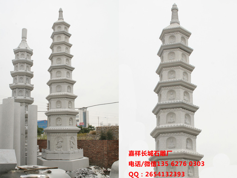 石雕佛塔圖片